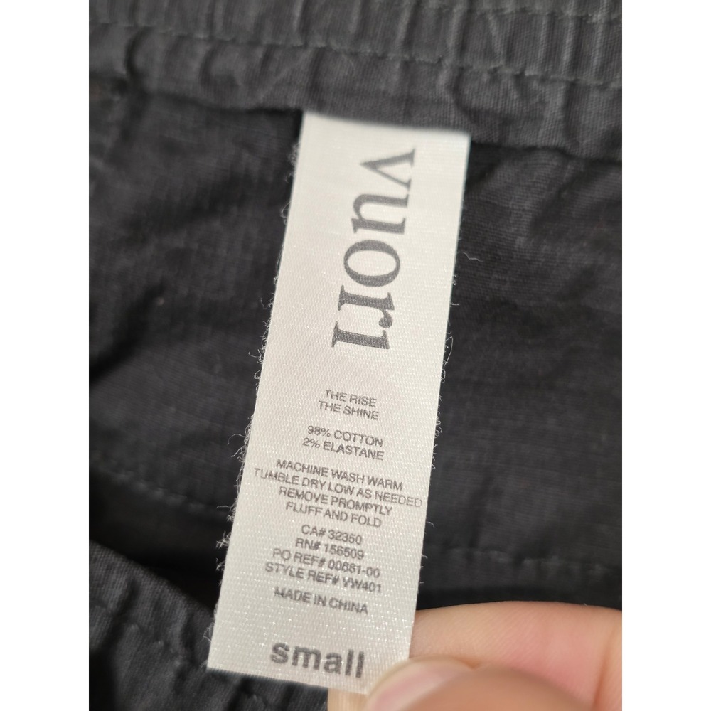 Vuori Ripstop Pant Women Small Gray Elastic Waist Drawstring VW401 Utility - Picture 5 of 5